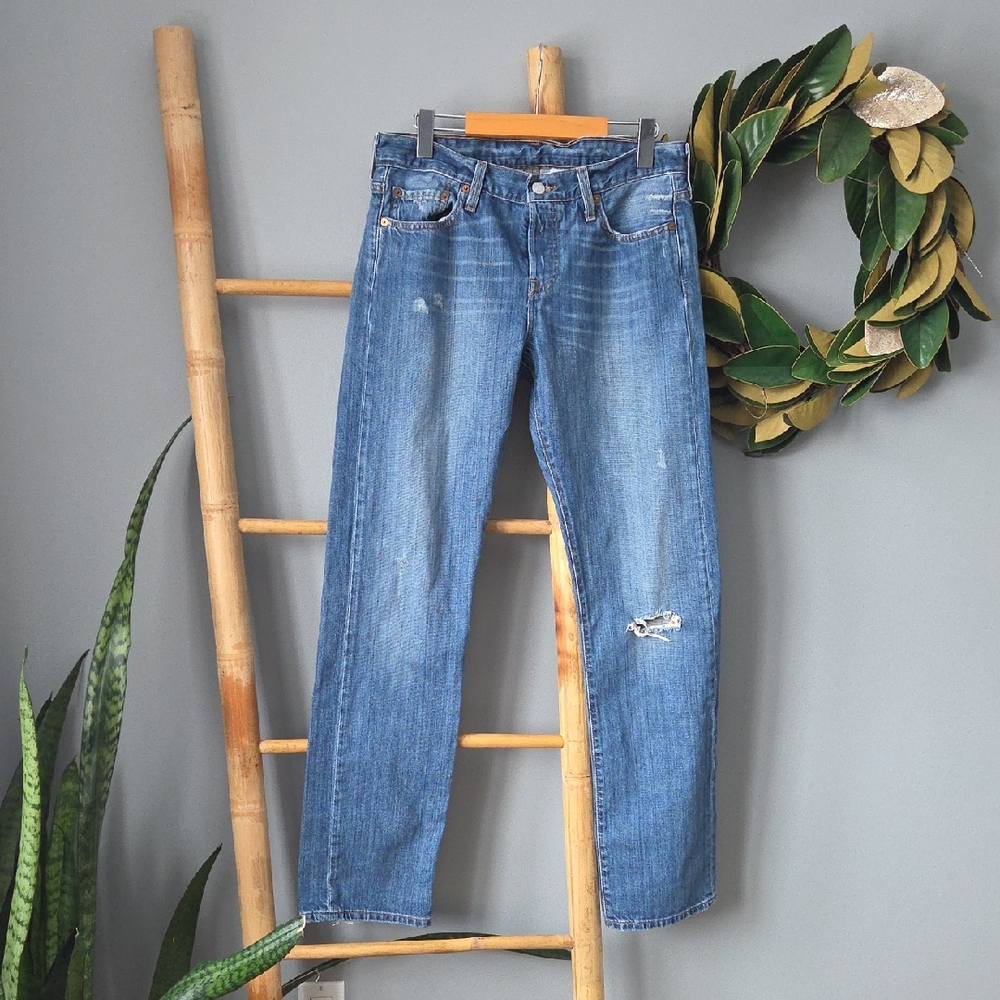 Levi's Classic 501 Straight Blue Jeans